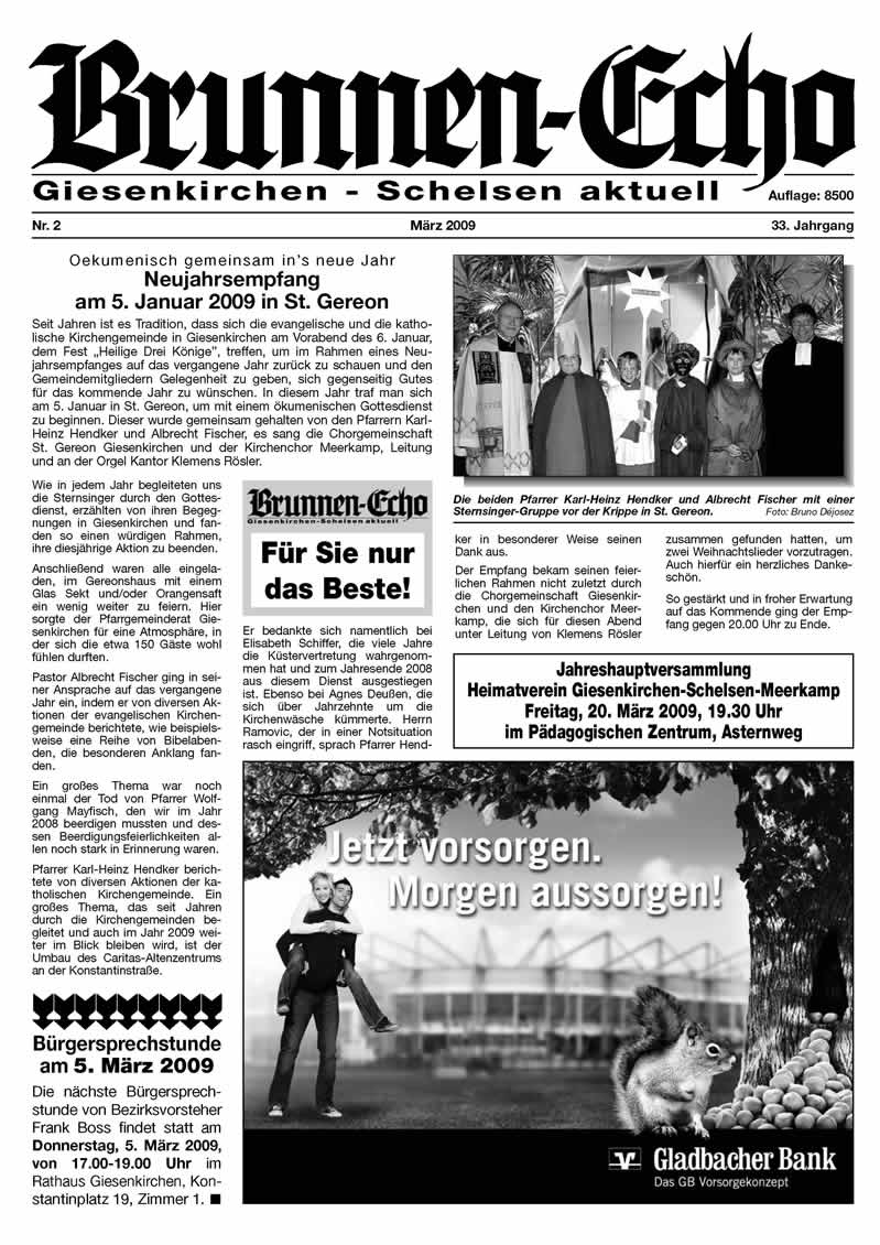 Brunnen-Echo Ausgabe 2 - März 2009