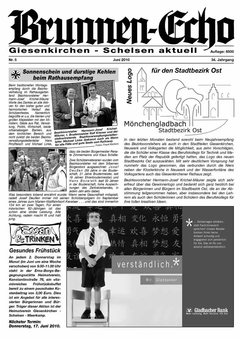Brunnen-Echo Ausgabe 5 - Juni 2010