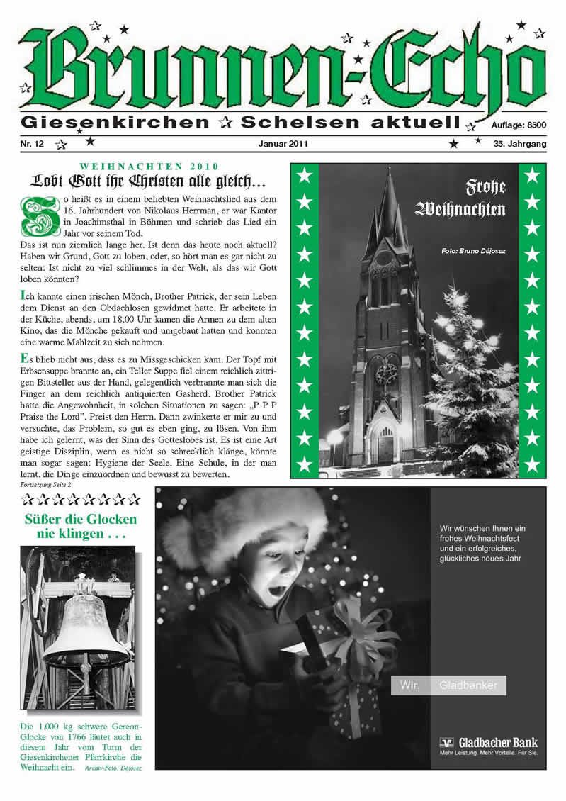Brunnen-Echo Ausgabe 12 - Januar 2011