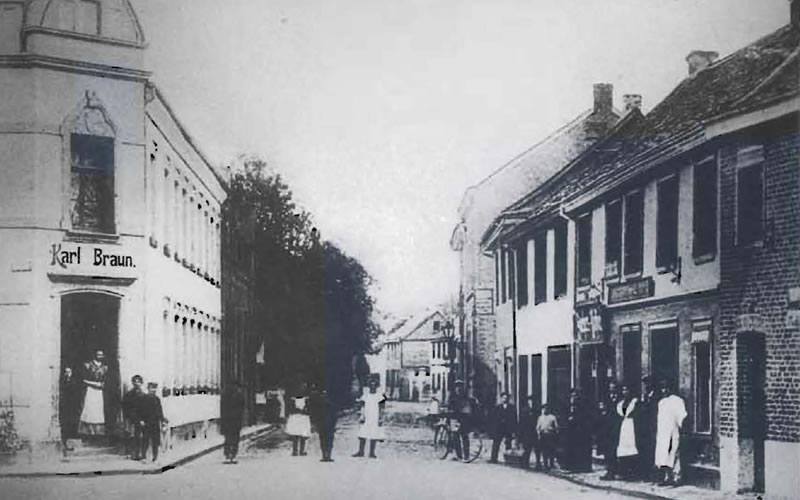 Konstantinplatz, Ecke Heukenstraße um 1910