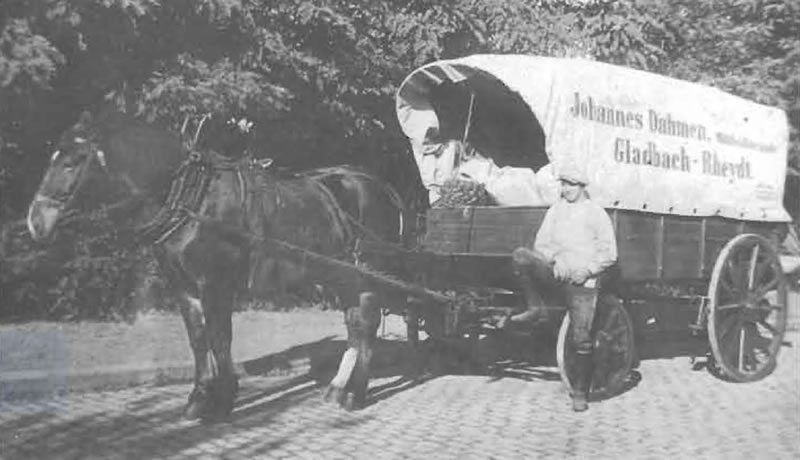 Mehlwagen um 1930